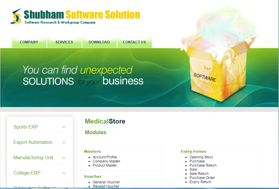 Shubham - Medical Store Screenshot 1